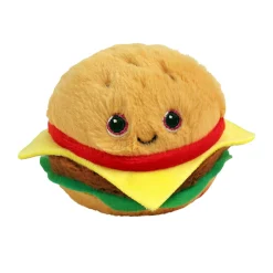 TY Beanie Bouncers Buns – hamburgeren Buns! Blød, lækker og hoppende! Ø7,5 cm