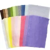 Tynd og smidig polyesterfilt – 20x30 cm 60-pak, 3 af hver farve – naturnuancer og pastelfarver