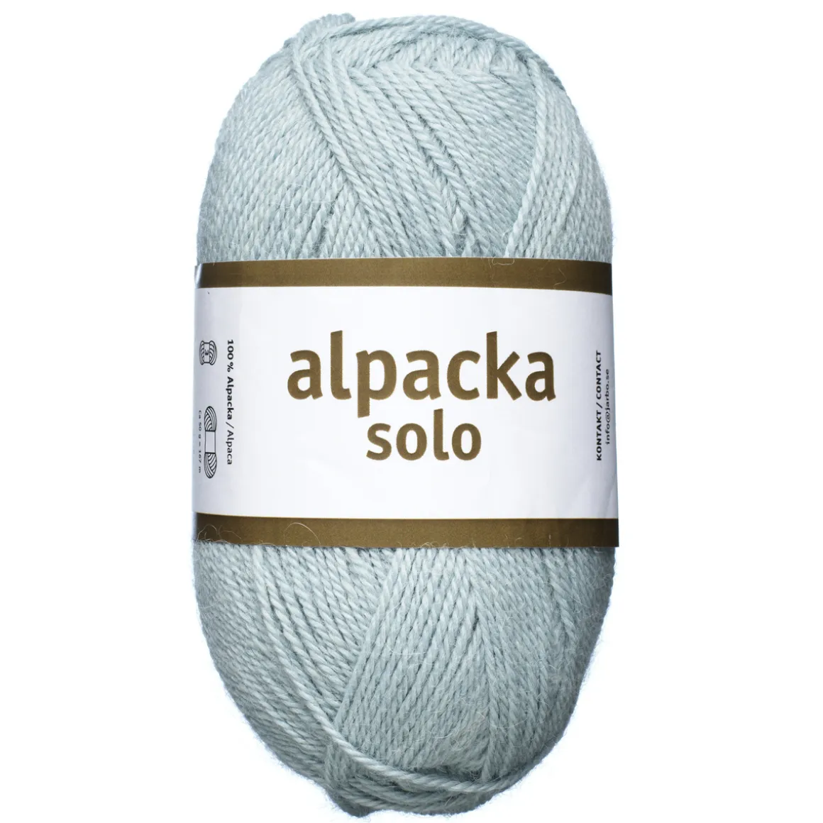 Uldgarn Järbo Alpacka Solo 50 g dueblå – 29130 Pigeon blue