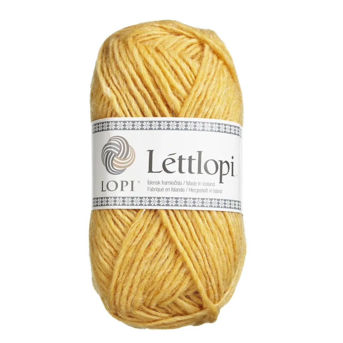 Uldgarn Lettlopi 50 g gul
