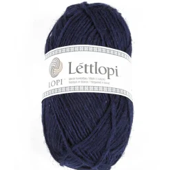 Uldgarn Lettlopi 50g marineblå