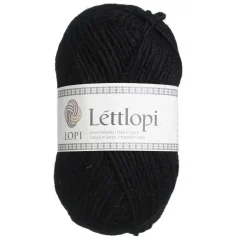 Uldgarn Lettlopi 50 g sort