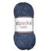 Ullgarn Järbo Alpacka Solo 50 g jeansblå – 29121 Denim blue