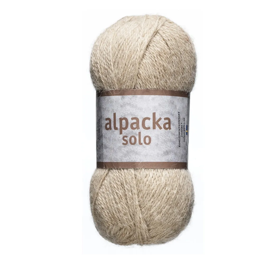 Ullgarn Järbo Alpacka Solo 50 g kamel – 29103 Camel