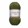 Ullgarn Järbo Alpacka Solo 50 g mørkegrøn – 29113 Forest green