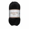 Ullgarn Järbo Alpacka Solo 50 g sort – 29108 Licorice black