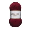 Ullgarn Järbo Alpacka Solo 50 g vinrød – 29110 Maroon red