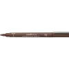 Uni Pin Fine Line Brush Sephia – med penselspids