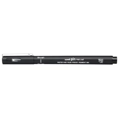 Uni Pin Fineliner Brush Black