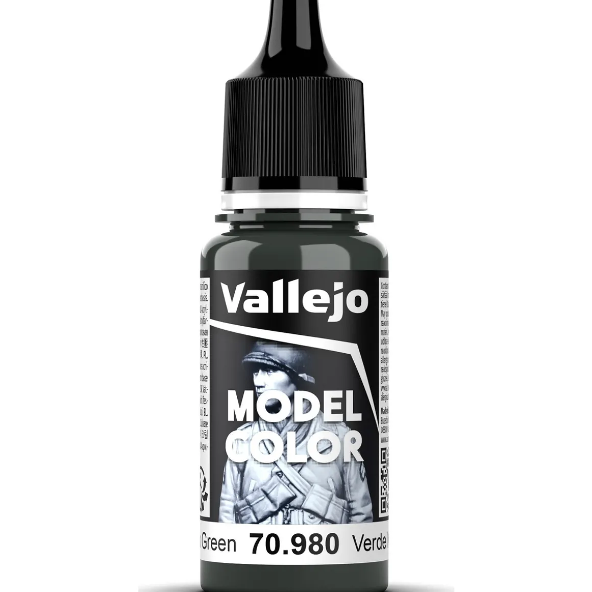 Vallejo Model Color 18 ml Black green mat 980