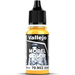 Vallejo Model Color 18 ml Flat yellow mat 953