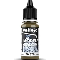 Vallejo Model Color 18 ml Green brown mat 879