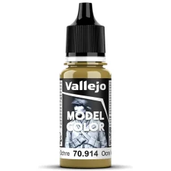 Vallejo Model Color 18 ml Green ochre mat 914