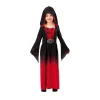 Vampyrkjole med hætte, udklædning til halloween, str. 134-140, til børn 9-11 år