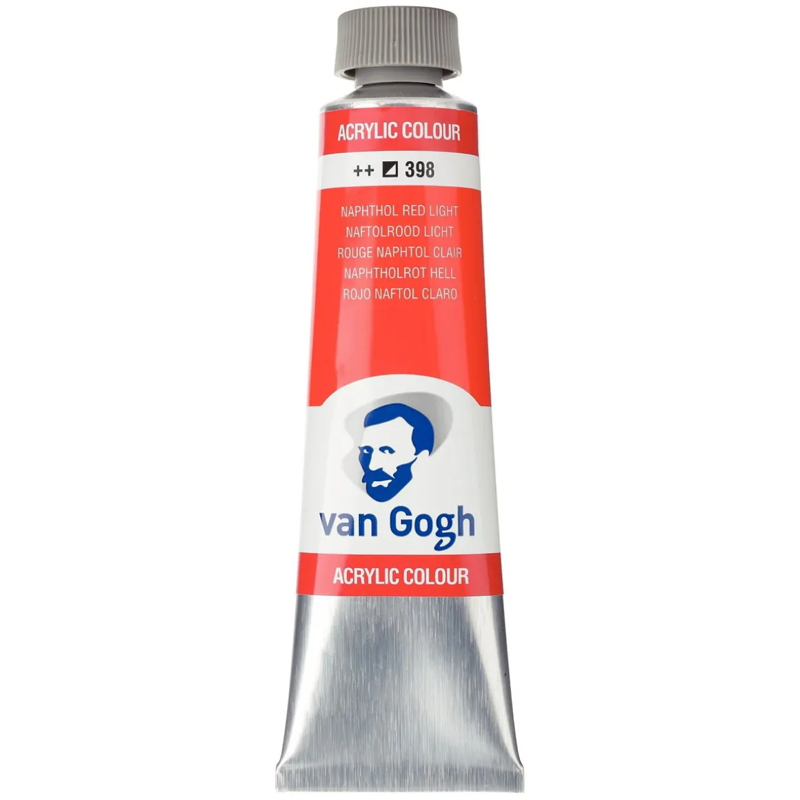 Van Gogh akrylfarve 40 ml Naphthol Red Light - 398