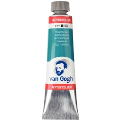 Van Gogh akrylfarve 40 ml Turquoise Blue - 522