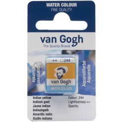 van Gogh akvarelfarve half pan – Indian Yellow 244