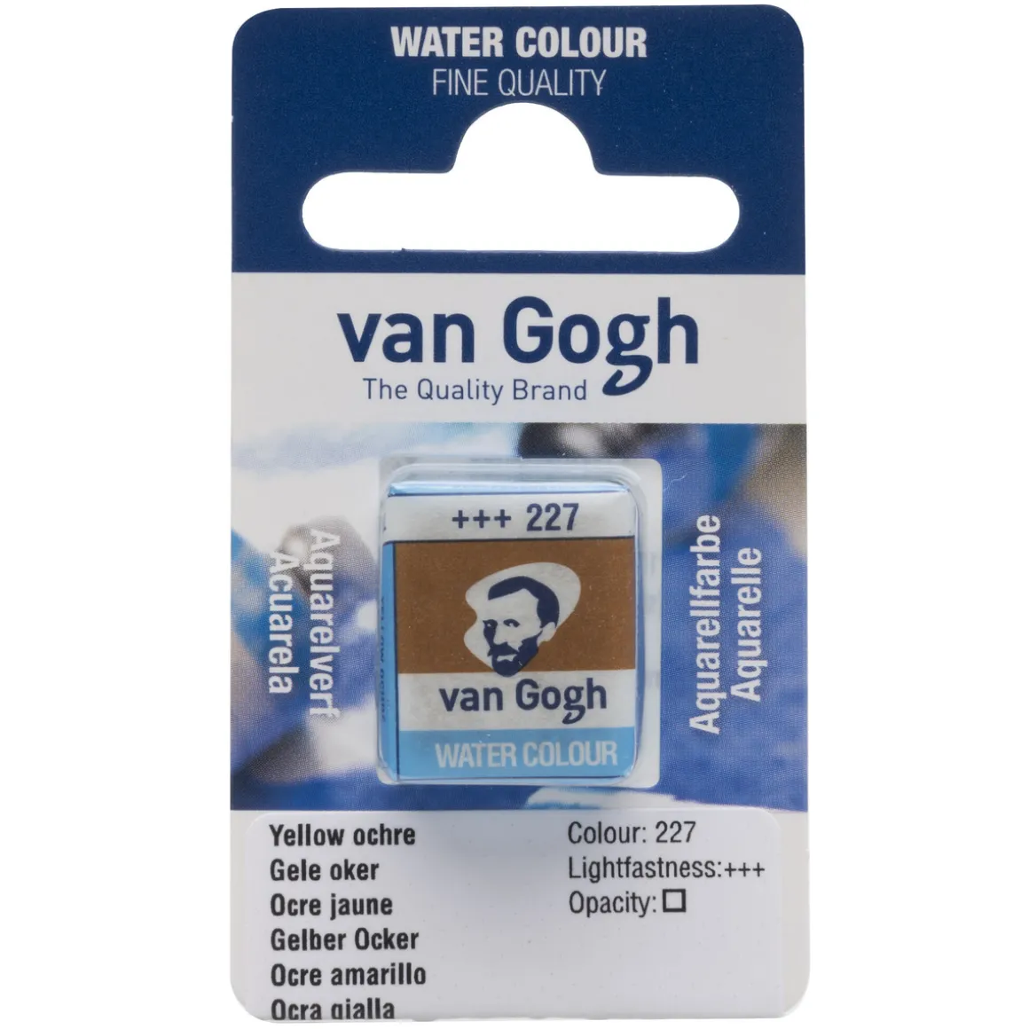van Gogh akvarelfarve half pan – Yellow Ochre 227