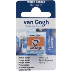 van Gogh akvarelfarve half pan – Titanium Buff 291