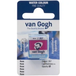 van Gogh akvarelfarve half pan – Rose 357