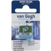 van Gogh akvarelfarve half pan – Permanent Green 662