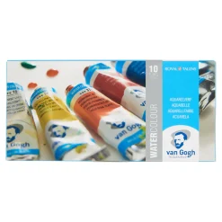 van Gogh akvarelfarver i sæt – 10x10 ml basisfarver