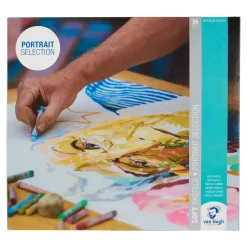 Van Gogh soft pastel set med 36 kridt – Portrait Selection