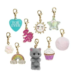 Vedhæng/charms 9-pak, cute & cozy tema – perfekte til at lave søde smykker!