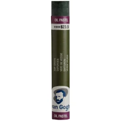 V Gogh oil pastel Sap green