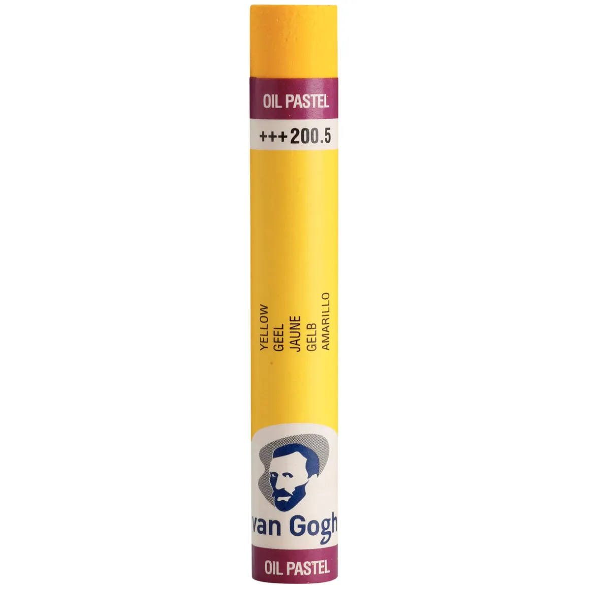 V Gogh oil pastel Yellow