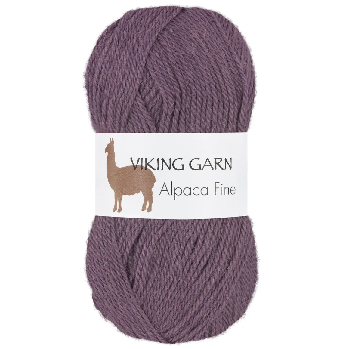 Viking Garn Alpaca Fine 50 g lilla 669