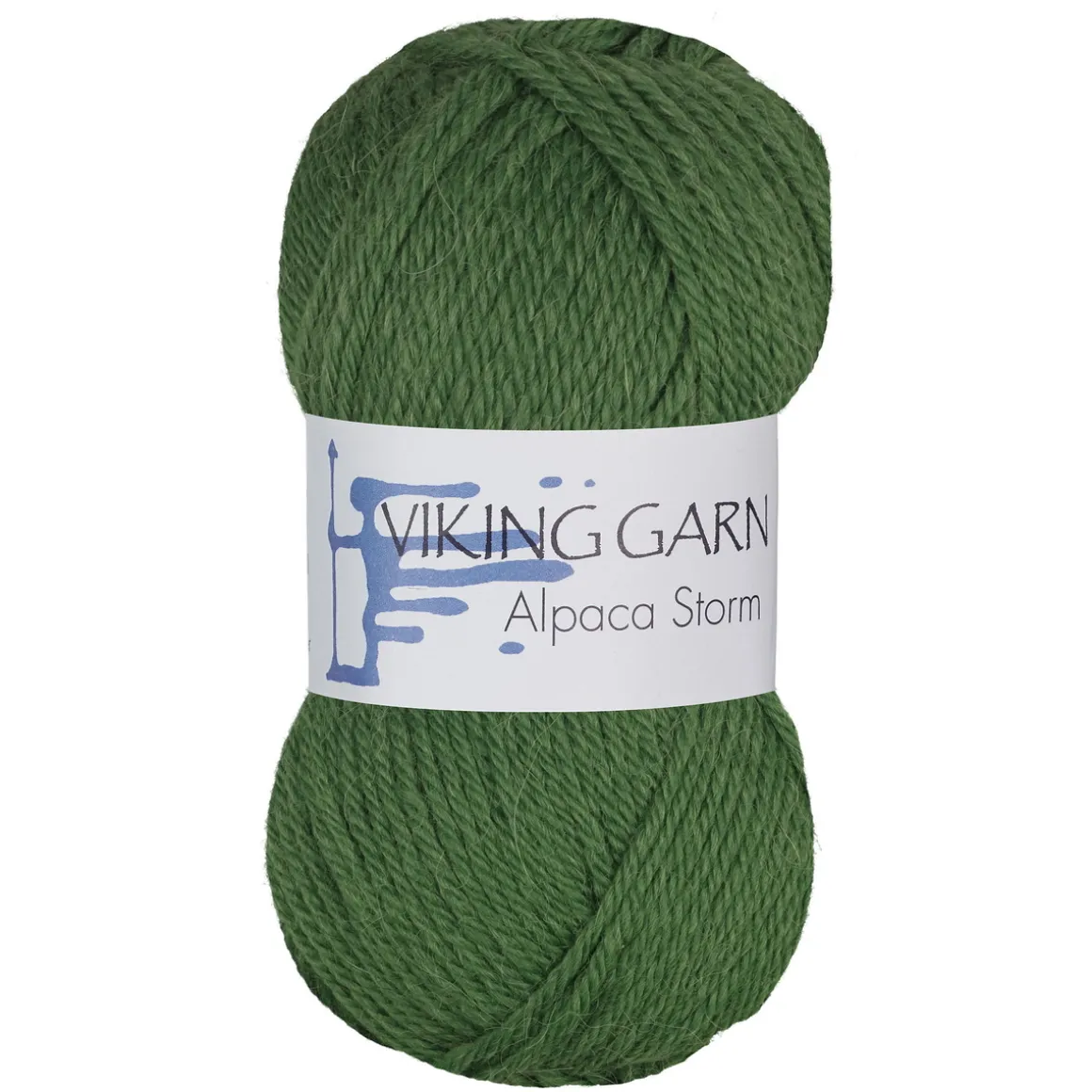 Viking Garn Alpaca Storm 50 g mørkegrøn 533