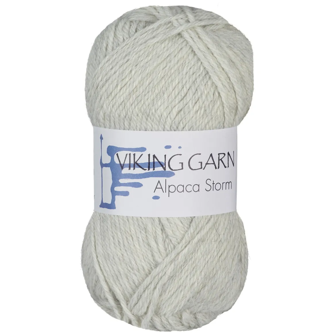 Viking Garn Alpaca Storm 50 g perlegrå 512