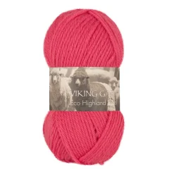 Viking Garn Eco Highland Wool 50 g rosa 265