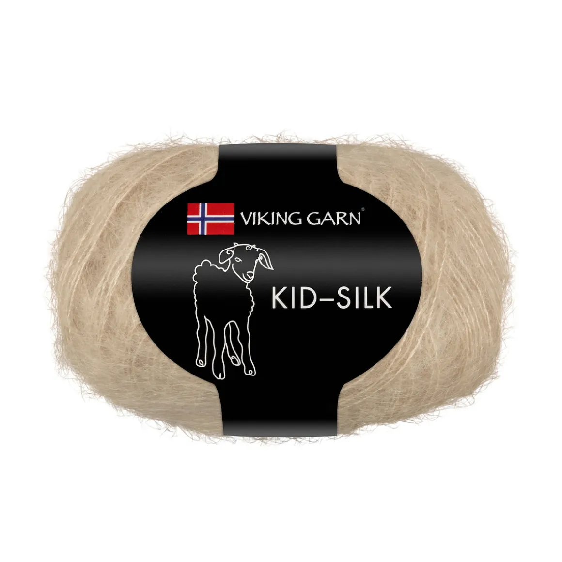 Viking Garn Kid-Silk 25 g beige 306