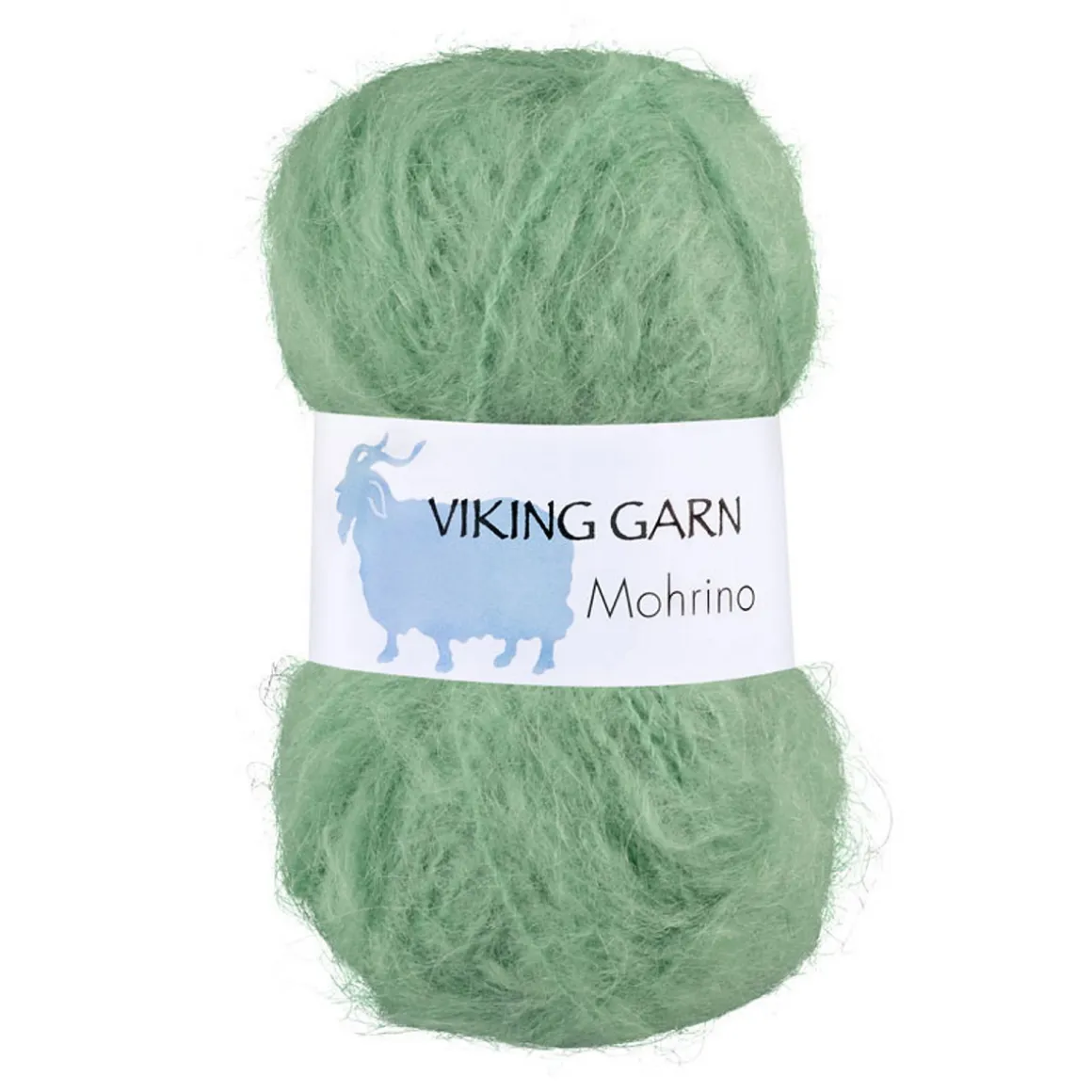 Viking Garn Mohrino 50 g støvet grøn 532