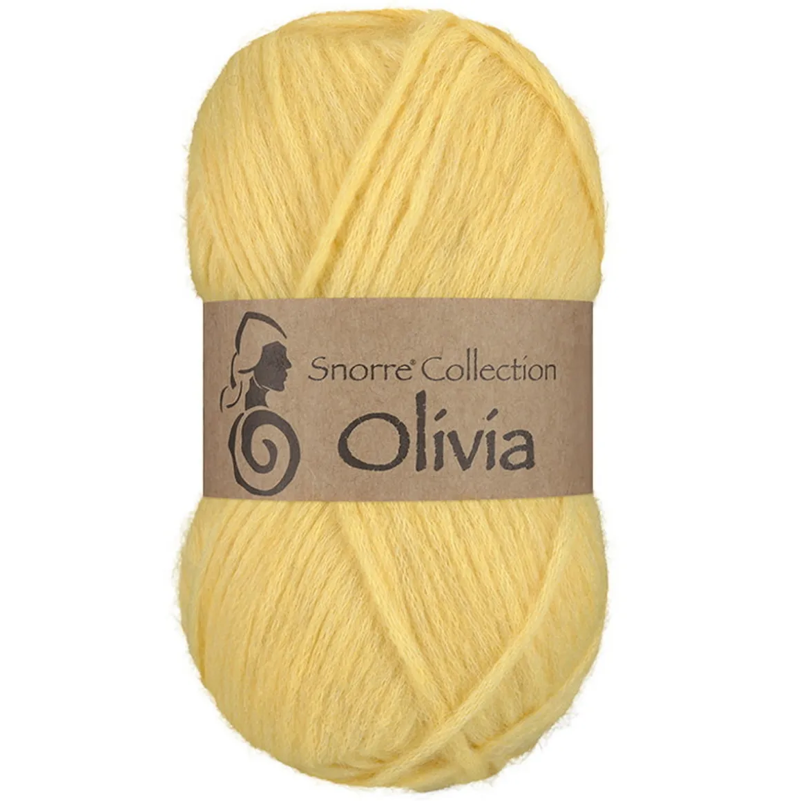 Viking Garn Olivia 50g gul