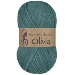 Viking Garn Olivia 50g jadegrøn