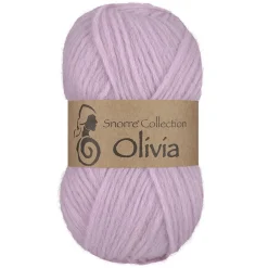Viking Garn Olivia 50g lys lilla