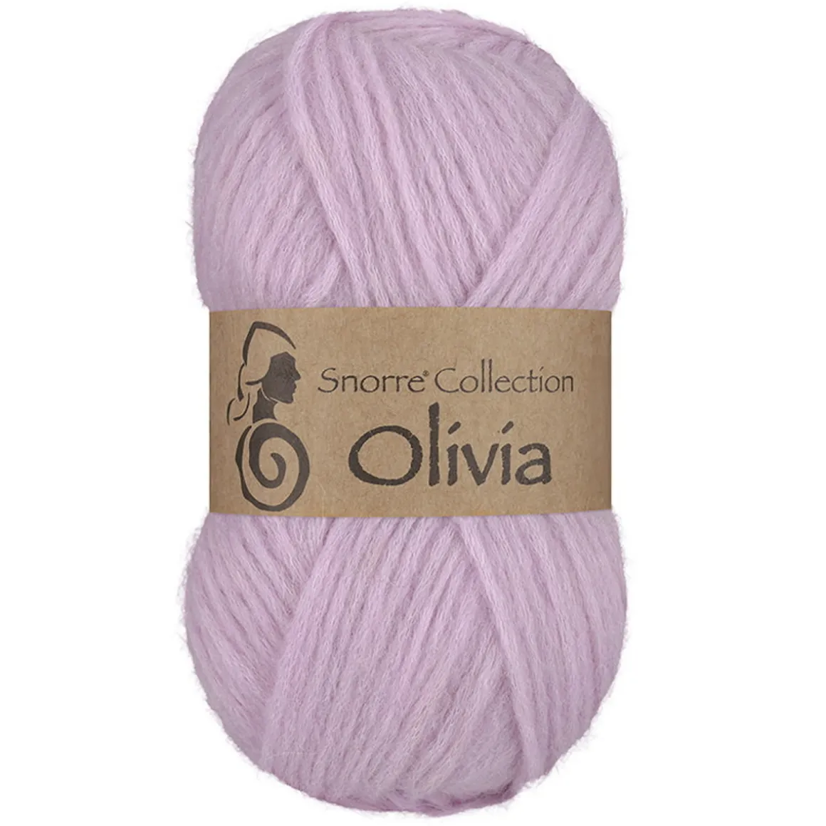 Viking Garn Olivia 50g lys lilla