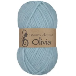 Viking Garn Olivia 50g lys turkis