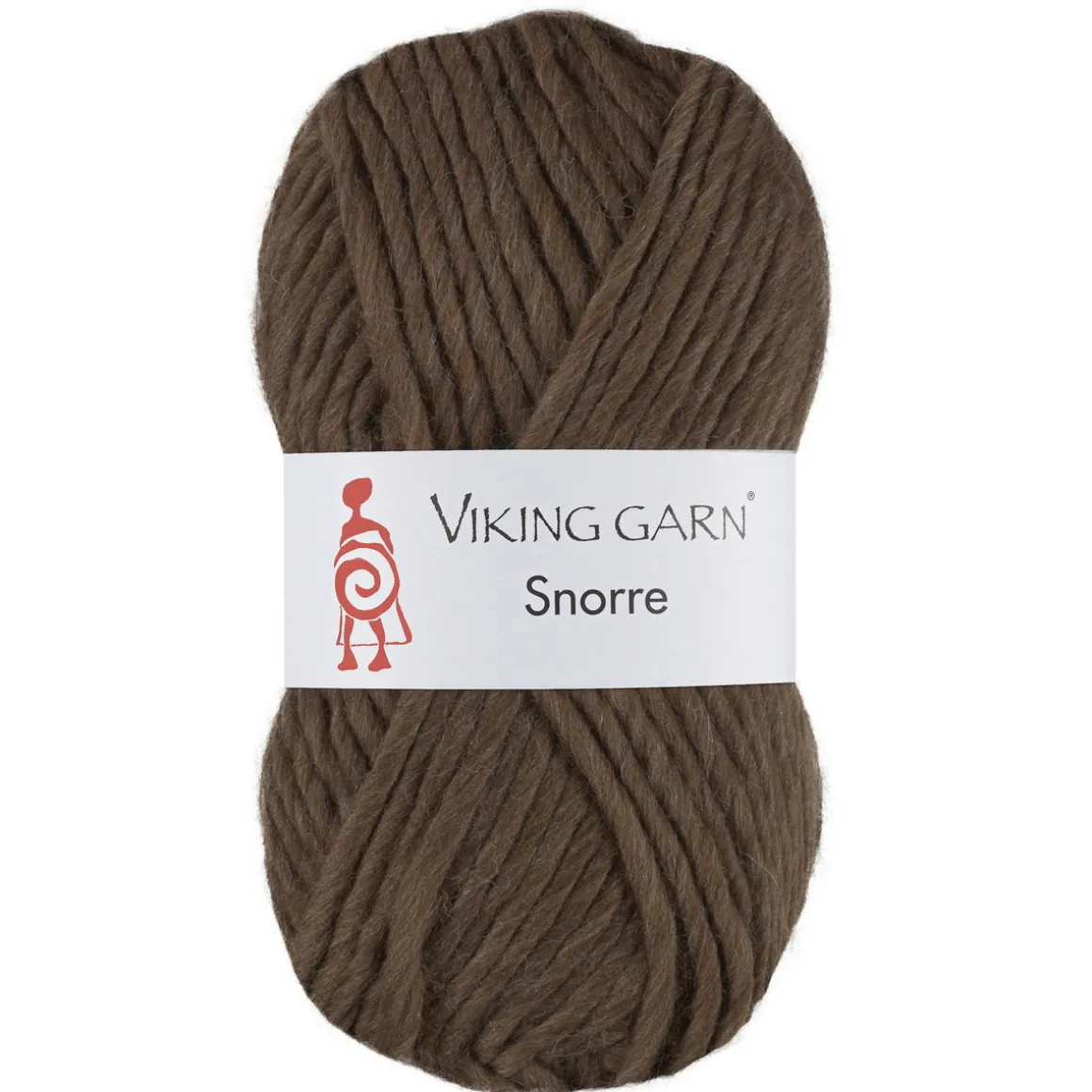 Viking Garn Snorre 100 g mellembrun 208