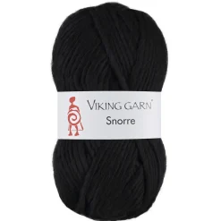 Viking Garn Snorre 100 g sort 203