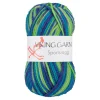 Viking Garn Sportsragg 50 g blå/grøn 552
