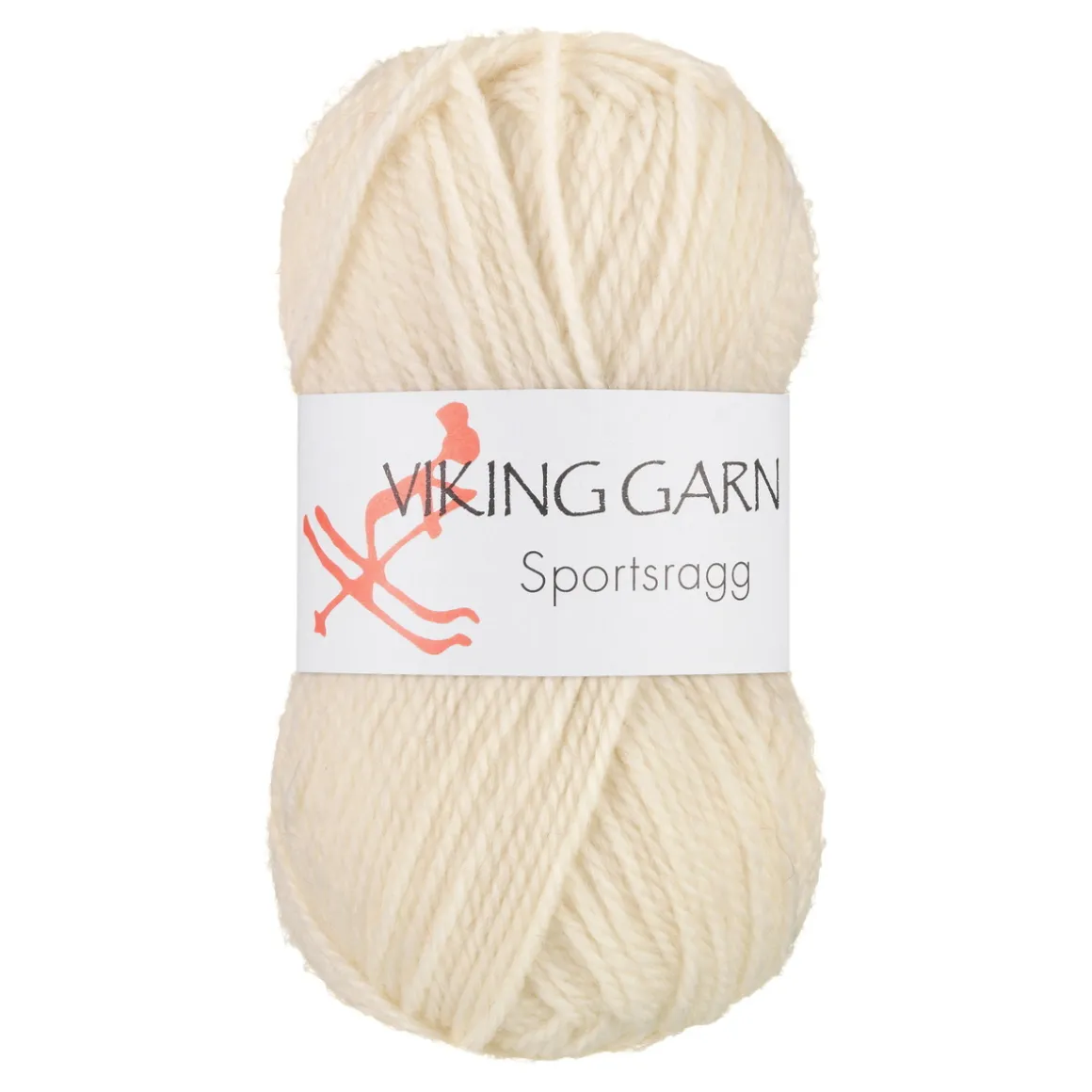 Viking Garn Sportsragg 50 g naturhvid 502