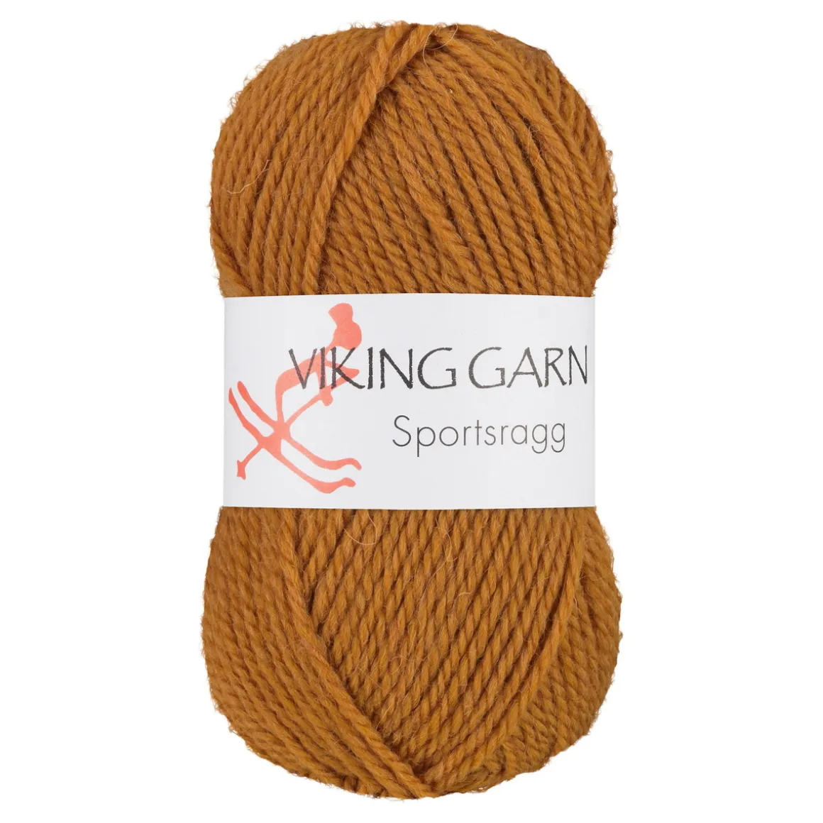Viking Garn Sportsragg 50 g okkergul 546