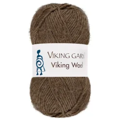 Viking Garn Wool 50 g brun 508