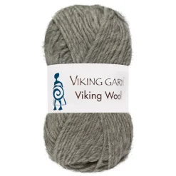 Viking Garn Wool 50 g grå 513