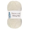 Viking Garn Wool 50 g hvid 500