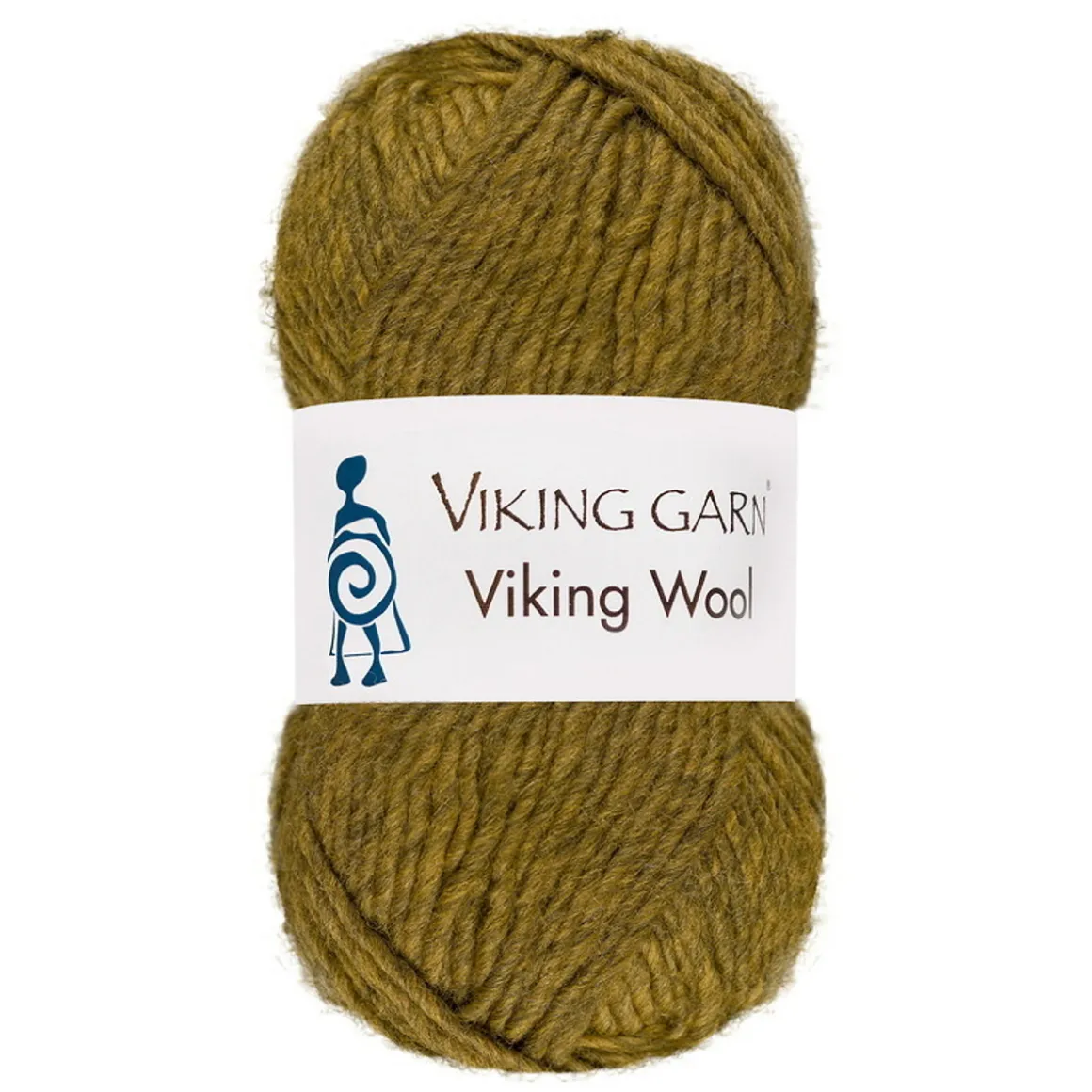 Viking Garn Wool 50 g oliven 544